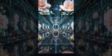 Wedding LED Stage Design | FLORAL LED UNIVERSE 003
