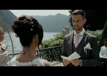 Intimate wedding in Villa Balbiano, Lake Como, wedding trailer