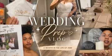 Wedding Planning Vlog | Decor Haul, Table Layouts & Bridesmaids Letters ✨