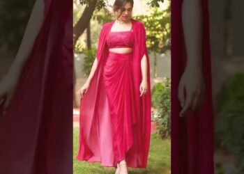 Western Dhoti Style dress for girls #wedding #shorts #youtubeshorts