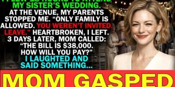 My Parents Said You're Not Invited At MySister's Wedding 3 Days Later They Begged Me To Pay $38,0