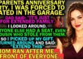 At My PARENTS Wedding Anniversary PARTY, My Dad Sat Me Within the Garage "For Prolonged Family", But…