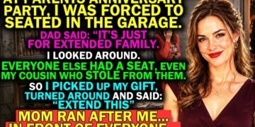At My PARENTS Wedding Anniversary PARTY, My Dad Sat Me Within the Garage "For Prolonged Family", But…