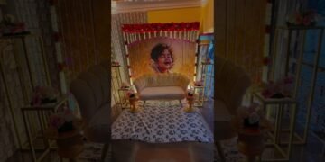 🔥 Stunning Wedding Decor Setup 😍 | Tamil Nadu Grand Stage Design #Shortstamilwedding #stagedecor