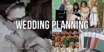 WEDDING PLANNING pt.2 – dress shopping, prepping for wedding, color scheme+more!