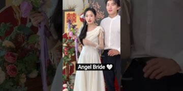 Angel Bride 🤍 | Dream Wedding Vibes ✨” #shortvideo
