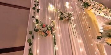 Stunning Floral Wedding Stage Design | Event by Tahir.