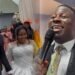 WATCH THE GLAMOROUS ENTRANCE OF BBO & HIS WIFE TO THEIR WEDDING PARTY USHERED  IN BY KAMO STATE