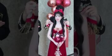 Stunning Chinese Wedding Dress 😍 Recent Style Qipao Took Everyone by Surprise! #wedding​ #shorts​