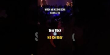 Wedding DJ mixes “Sexy Back” to “Ice Ice Baby” #weddingdj #weddingreception #dallasdj #texasdj