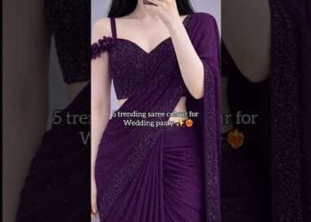 5 trending saree color for wedding party ✨❤️‍🔥#trending#shorts#fashion#saree#asthetic#ootd#ytshorts