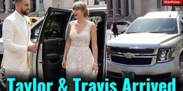 Taylor Swift and Travis Kelce Arrived at MSG for Intimate Wedding Rehearsal Dinner