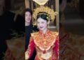Stunning Chinese Wedding Dress 😍 Recent Style Qipao Took Everyone by Surprise! #wedding​ #shorts​
