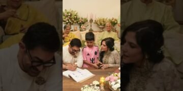 Aamir Khan & Gauri Spratt Tie the Knot in an Intimate Wedding Ceremony ❤️💍