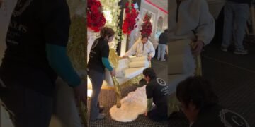 ✨ Stunning Luxury Wedding Entrance Setup in USA 🇺🇸 | Beautiful Event Decor #Shorts#entertainment
