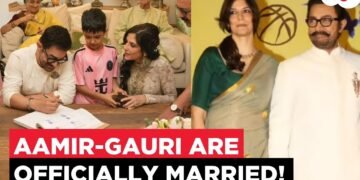 First Wedding Photos of Aamir Khan & Gauri Spratt Out! Couple Ties the Knot in an Intimate Ceremony