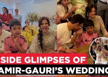 Aamir Khan & Gauri Spratt's Romantic Kiss, Wedding Vows & First Dance Break the Web