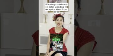Wedding Coordinator Rates Wedding Reception Ideas from 0-10 #shorts