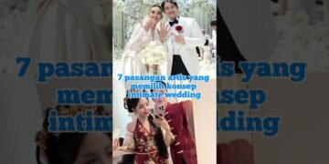 7 pasangan artis yang memilih konsep intimate wedding
