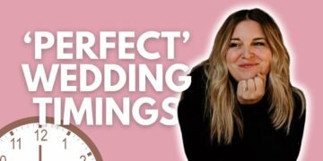 The 'Perfect' Wedding Timeline (UK Weddings)