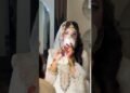 Niah look of bride🔥Pakistani bridalmakeup🔥✨️Beautiful dress for Nikah🥀❤️#shorts #wedding #viralshort