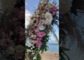 Intimate wedding by The Beach