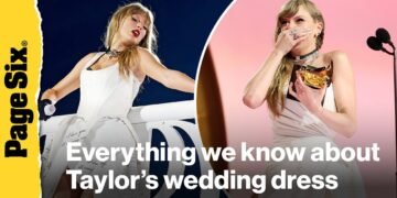 All the things we learn about Taylor Swift's Dior wedding dress | Currently Trending