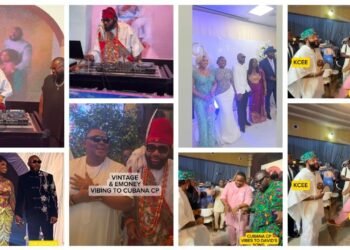 Billionaire business  man Emoney turns Dj at niece's wedding,Vintage,Kcee,other billionaires present