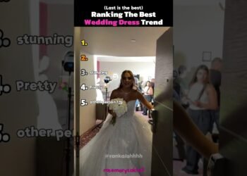 I Rank The Best Wedding Dress Ever #dress #usa #shorts