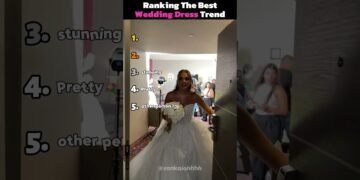 I Rank The Best Wedding Dress Ever #dress #usa #shorts