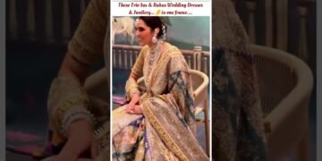 These Trio's Wedding Dress #trending #wedding #shortsfeed #shortsfeed #viral #love #beauty #fashion
