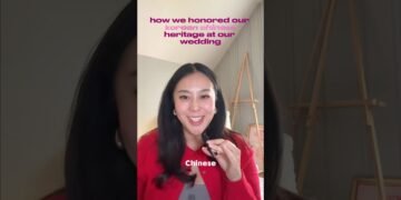 5 Ways We Honored Our Chinese & Korean Heritage at Our Wedding | Multicultural Wedding Ideas