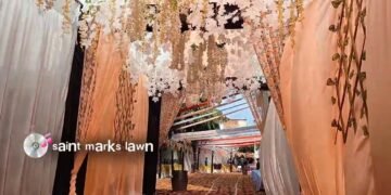 Wedding Venue Decoration Tour | Complete Setup @SAINTMARKSLAWN