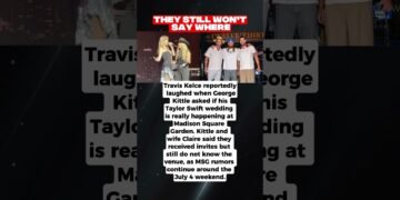 Travis Kelce dodges Taylor Swift wedding venue query 👀