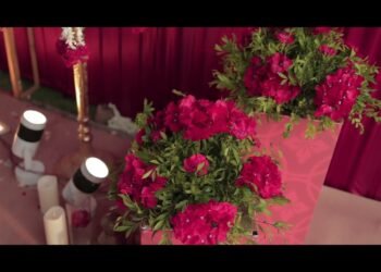 Royal Red Wedding Decor ❤️ | Luxurious Wedding Stage Design | Dream Wedding Setup 2026