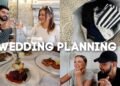 1 HR WEDDING PLANNING VLOG: our tasting, dj meeting, benji escapes, aerie haul & surprising bren!! 🥂