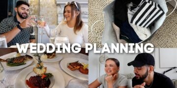 1 HR WEDDING PLANNING VLOG: our tasting, dj meeting, benji escapes, aerie haul & surprising bren!! 🥂
