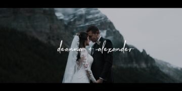 Moraine Lake, Alberta Intimate Wedding | Deanna & Alex Wedding Film
