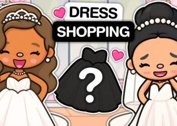 WE WENT WEDDING DRESS SHOPPING! 🩷 (EP 32) | Toca Life World Family Roleplay 🌍