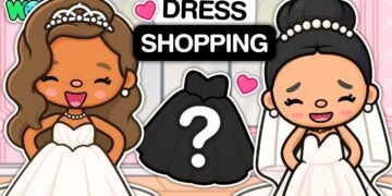 WE WENT WEDDING DRESS SHOPPING! 🩷 (EP 32) | Toca Life World Family Roleplay 🌍