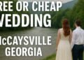 Free & Low-cost Wedding Venues in Georgia | McCaysville River Parks Tour