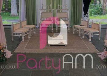 Luxury Indian Wedding Decor By Party AM – Sangeeta | Fusion Hindu Wedding Ceremony | PartyAM.com