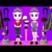 Single billi ka comedy video friend ki shadi 🐱 Two Sisters Wedding Dress Up & Makeup