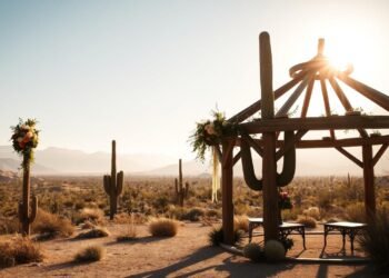 boho-chic wedding venues in California desert areas