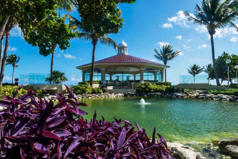 Wedding chapel at Moon Palace Cancun